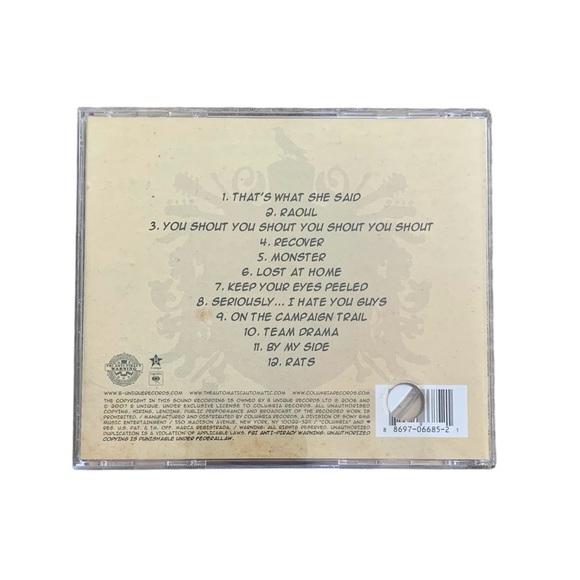 The Automatic: Not Accepted Anywhere CD - Picture 3 of 6